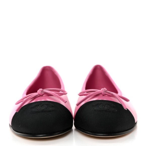 Chanel pink Ballet Flats BNIB 7.5 - Picture 2 of 8
